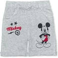 thumbnail image 2 of Disney Boy's Mickey Mouse Baby Shorts, Tee and Romper Toddler Clothes Set, 2 of 4