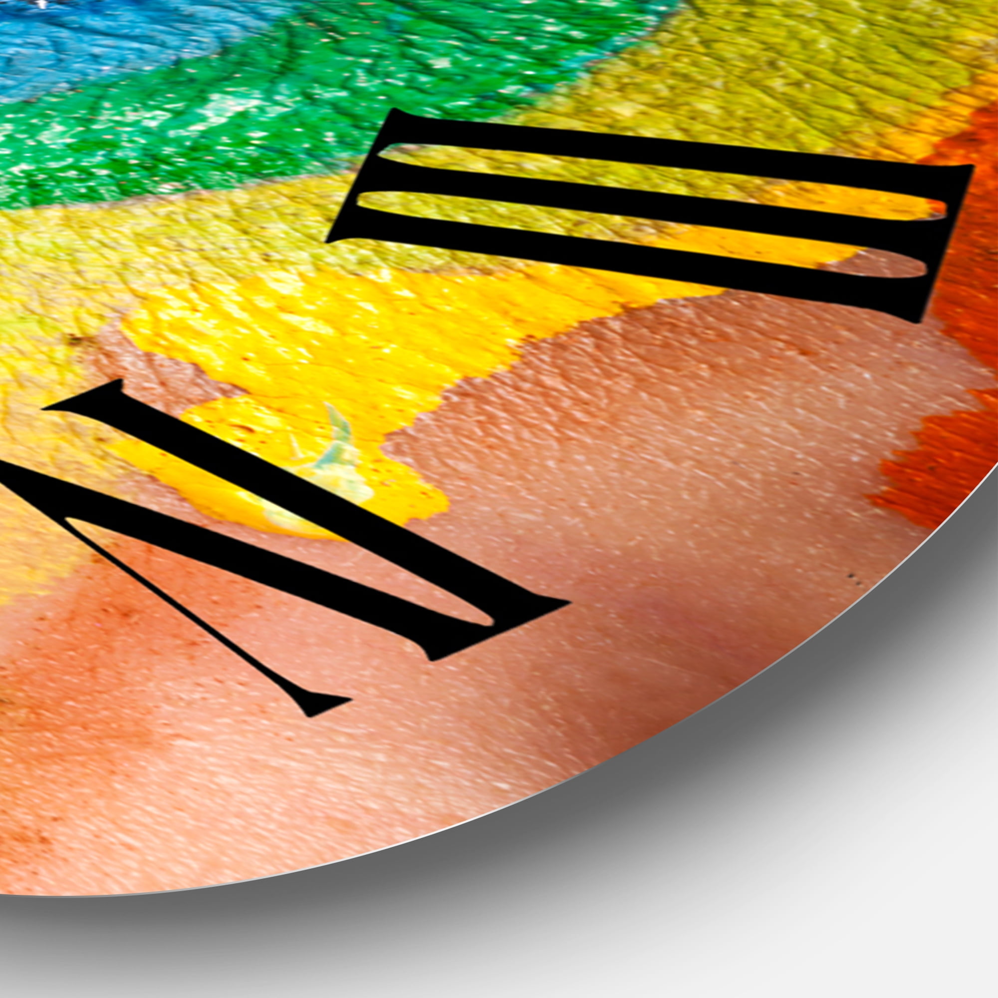 Designart 1 in Modern,Contemporary Wall Clock