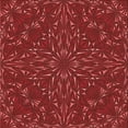 thumbnail image 1 of Ahgly Company Machine Washable Indoor Square Transitional Lava Red Area Rugs, 5' Square, 1 of 7