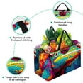 thumbnail image 3 of Chameleon Collapsible Oxford Cloth Storage Bin: Reusable, Foldable, and Large Capacity - Ideal for Groceries, Bags, Collapsible Buckets, and Picnic Baskets, 3 of 7