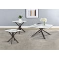 thumbnail image 2 of Carvell 3-piece Square Coffee and End Table Set Mirage White, 2 of 9
