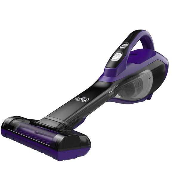 Black & Decker HLVA315J22 Aspiradora de Mano de Litio, Purple Pet Head /2.5 Amp Hour, 1, 1