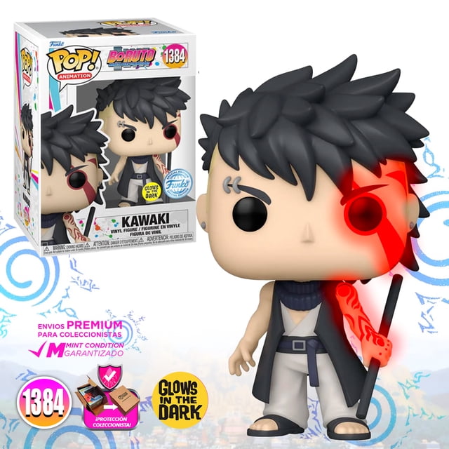 Funko Pop Kawaki Karma #1384 Glow Boruto Anime Original Funko Manga Boruto Naruto Next Generations