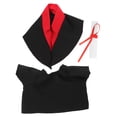 thumbnail image 4 of Conjunto de ropa de graduación para oso: mini toga y birrete para muñeco de peluche., 4 of 7