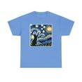 thumbnail image 2 of Van Gogh Starry Night Cat T-Shirt-Classic Fit,Cat Lover/Mom/Dad Gift Shirt, 2 of 4
