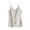 Silver, variant on fheaev Silk Satin Camisole Tank Tops for Women Dressy V Neck Casual Cami Sleeveless Spaghetti Straps Loose Summer Basic Tank Shirt Blouses Tops