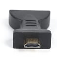 thumbnail image 4 of Adaptador Adaptador HDMI chapado en oro compatible con 3 RGB RCA Convertidor de componentes de audio y video AV, 4 of 5