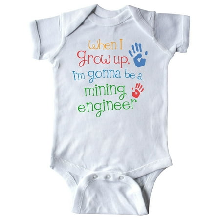

Inktastic Mining Engineer Future Gift Baby Boy or Baby Girl Bodysuit