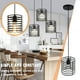 thumbnail image 2 of Accesorios De Metal Para Colgar Del Techo Lámpara Vintage Jaula Lámpara Loft Luz Industrial Luz Led, 2 of 8