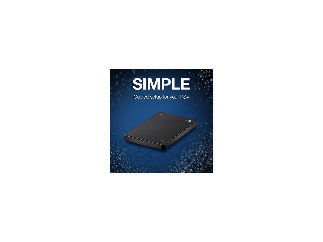 Seagate Game Drive for PS4 Systems 2TB External Hard Drive Portable USB 3.0 HDD, Officially Licensed (STGD2000100) - image 4 of 7