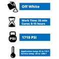 thumbnail image 4 of PC Products PC-11 Epoxy Adhesive Paste Kit with Mixing Tool, Two-Part Marine Grade, 1/2lb in Two Cans, Off White, (20128), 4 of 6