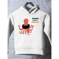thumbnail image 3 of Stop Pollution Octopus Hoodie Toddler -Image by Shutterstock,  4 Toddler, 3 of 4