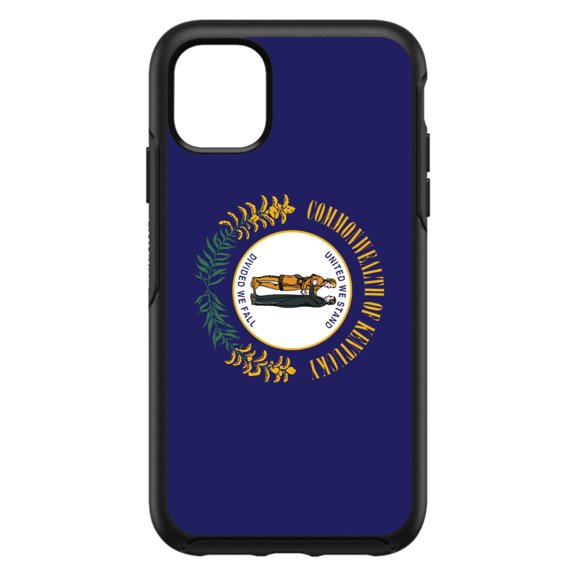 DistinctInk Custom SKIN / DECAL compatible with OtterBox Symmetry for iPhone 11 Pro MAX (6.5" Screen) - Kentucky State Flag - US State Flag