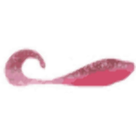 Bass Assassin Fishing Lure CSA35374 Curly Shad Swimbait 2 Pink Diamond 10 Pack
