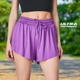 thumbnail image 6 of Ultra Performance Womens Running 2 in 1 Butterfly Shorts Athletic Womens Gym Workout Short's Summer Flowy Spandex Short for Women, 6 of 7