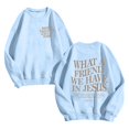 thumbnail image 6 of Women's Sweatshirts 2025 What A Friend We Have In Jesus Sweatshirt Christian Sweatshirts Pullover Sweatshirt for Women, 6 of 8