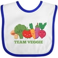 thumbnail image 3 of Inktastic Team Veggie Boys or Girls Baby Bib, 3 of 4