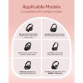 thumbnail image 2 of Funda blanda para auriculares JBL Tune 510BT/520BT/500BT/720BT/Sony WH-CH520/510/720/710/Beribes/Tozo/JLAB (rosa), 2 of 8