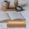thumbnail image 3 of 2pcs USB LED Light Base Wooden LED Lights Display Base for DIY Acrylic Plates, 3 of 5