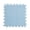 Light blue, variant on Dengmore 5PCS 11.81Inch Square Puzzle Polyester Velvet Eco-friendly Carpet In 14 Colors