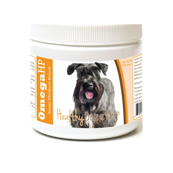 Healthy Breeds Cesky Terrier Omega HP Fatty Acid Skin and Coat Support Soft Chews
