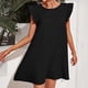thumbnail image 1 of Camisola corta multifuncional para mujer, vestido de maternidad con mangas de encaje, nuevo, fresco, dulce, de manga corta, cuello redondo, hasta la pantorrilla, vestido de poliéster para mujer., 1 of 3