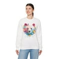 thumbnail image 4 of Unisex Floral Bear Sweatshirt, Animals Sweatshirt, Floral Sweatshirt, Art Design Sweatshirt, 4 of 72
