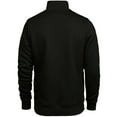 thumbnail image 2 of Tee Jays Mens Half Zip Sweatshirt, 2 of 4