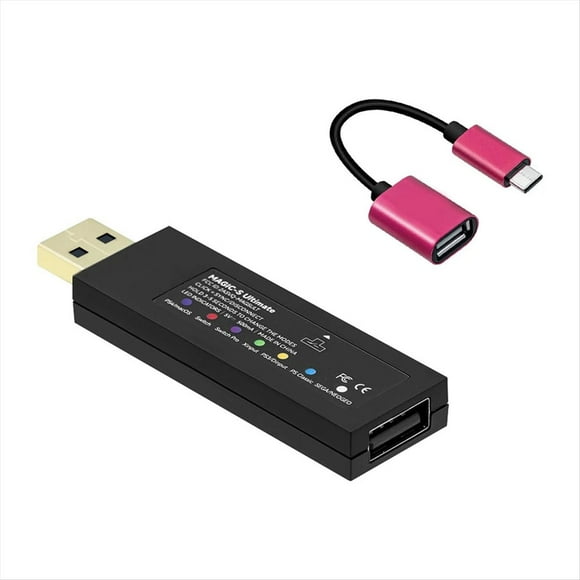 Para Magic-S Ultimate Adaptador USB para /Switch/MacOS/ para Series/ Gamepad Converter
