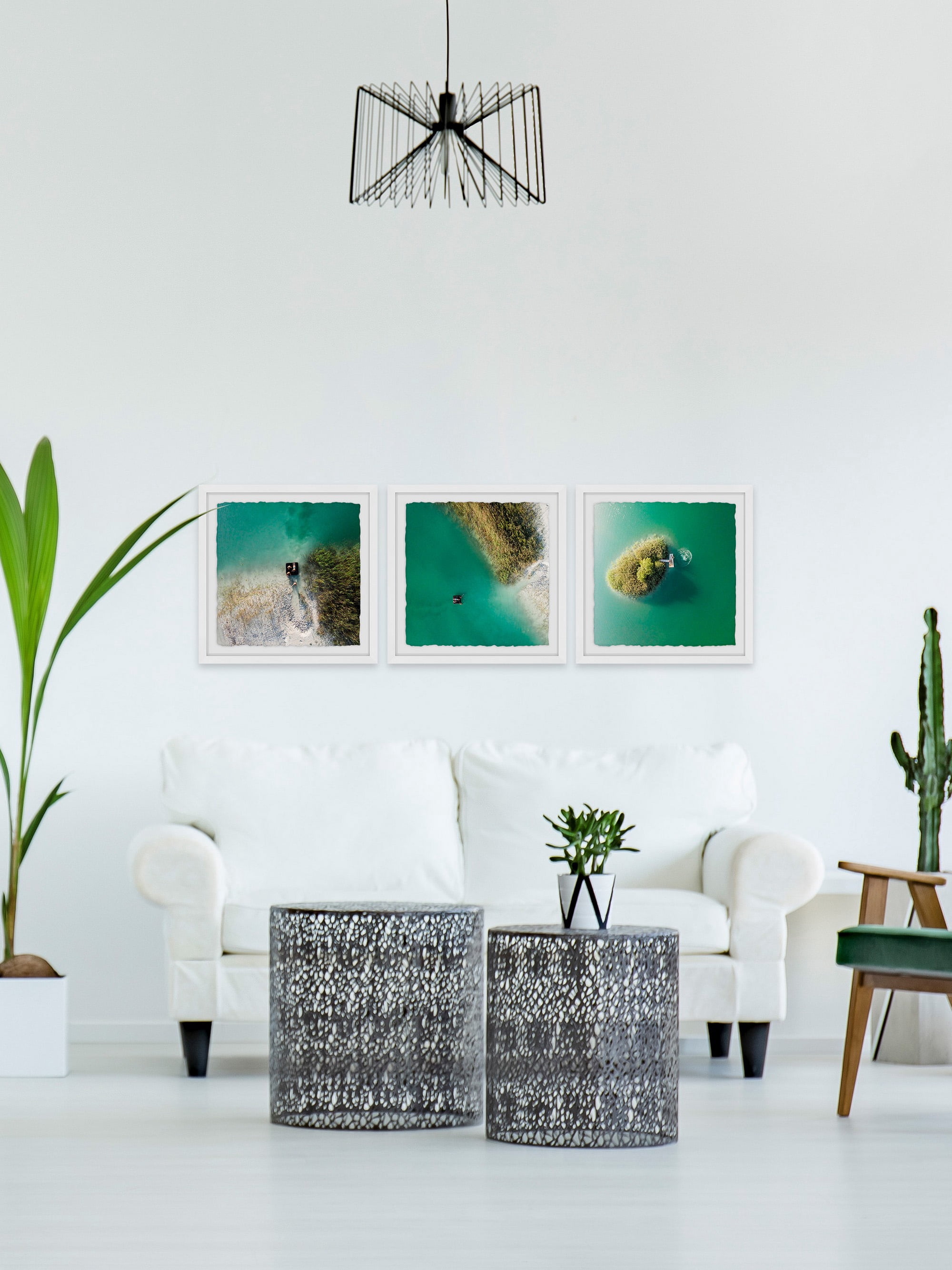 Calm Waters II Triptych