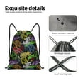 thumbnail image 4 of Sikiie Game Joysticks Drawstring Backpack Drawstring Bags, Draw String Back Bag for Sports, Gym, Travel, Swimming, Beach-Medium, 4 of 6