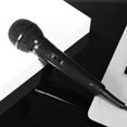 thumbnail image 3 of PTOOTP Stage Microphone Professional Microphone Black Plastic Karaoke Singing Performance 1 Set, 3 of 7