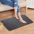 thumbnail image 6 of MOQIN Bathroom Rugs Mat, Kitchen Front Door Door Rug 20 x 31.5 inch, Absorbent Dog Mat Rug with Soft Short Plush, Non Slip Door Mat Shag Rug, Memory Foam Bath Bathroom Mat, 6 of 7