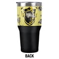 thumbnail image 2 of Harry Potter And The Deathly Hallows Part 2 Official Hufflepuff Shield Realistic Badger 30 oz Travel Tumbler, Stainless Steel, Vacuum Insulated with Leak Resistant Slide-Lock Lid, 2 of 7