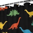 thumbnail image 3 of Colorful Dinosaurs Pattern Shower Curtain 84"x72" ,Bathroom Decorative Shower Curtains Set with 12 Hooks,Modern Waterproof Washable Shower Curtain, 3 of 6