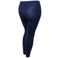 thumbnail image 2 of FashionOutfit Women's Cotton Spandex Full length Good Strechy Plus Size Legging, 2 of 3