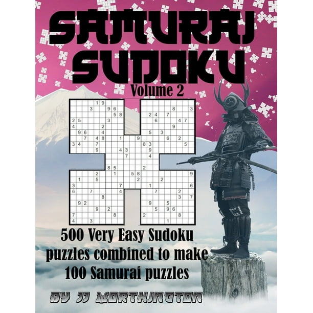 samurai sudoku puzzles large print for adults and kids samurai sudoku puzzles large print for adults and kids very easy volume 2 another challenging puzzle book for beginners of any age learn
