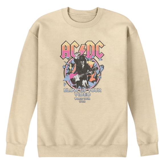 AC/DC - Blow Up - Men's Crew Fleece Sweatshirt
