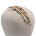 thumbnail image 4 of 11.5"" Tall Canvas Wig Head cork filled (20""- 25"") - (23"" Circumference), 4 of 5