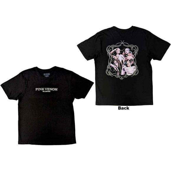 BlackPink Unisex T-Shirt Pink Venom (Back Print)