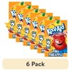 (6 pack) Kool-Aid Aguas Frescas Unsweetened Drink Mix, 1 Packet, for Flavorful Hydration and Shareable Refreshment, Pina-Pineapple Artificially Flavored, Good Source of Vitamin C, Caffeine Free, 0.14 oz