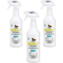 3 Pack Farnam Home and Garden Bronco Equine Spray with Citronella Scent, 32-Ounce