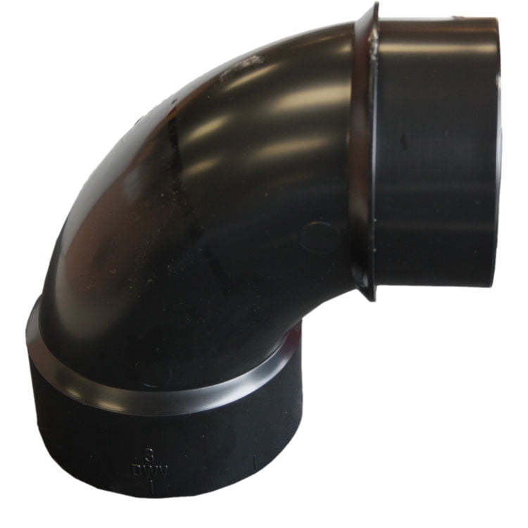 3 Inch ABS 90 Degree Steet Elbow, ABS Construction