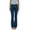 Blue, variant on Women's High Waist Flare Jeans, Solid Color Classic Fit Bootcut Denim Pants, Vintage Washed Retro Jeans for Women, Casual Everyday Trousers with a Timeless Silhouette Light Blue M