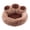 Multicolor, variant on All-Season Oval Pet Bed and Mat, 40-45cm, Plush Nest for Cats, Small Dogs & Small Animals, Washable Cover, Multiple Colors