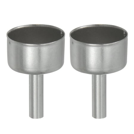 

Uxcell 2Pcs Hot Air Soldering Station Heat Gun Nozzle 6mm Carbon Steel Replacement Rework Tip Accessory for 858 868 8586