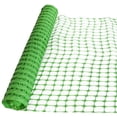 thumbnail image 3 of V Protek Poultry Plastic Safety Fence Rabbit Fencing Mesh Deer Netting- 39"x164" Above Ground Temporary Plastic Barrier,for Swimming Pool,Silt,Garden,Lawn,Rabbits,Poultry, Dogs,Green, 3 of 6