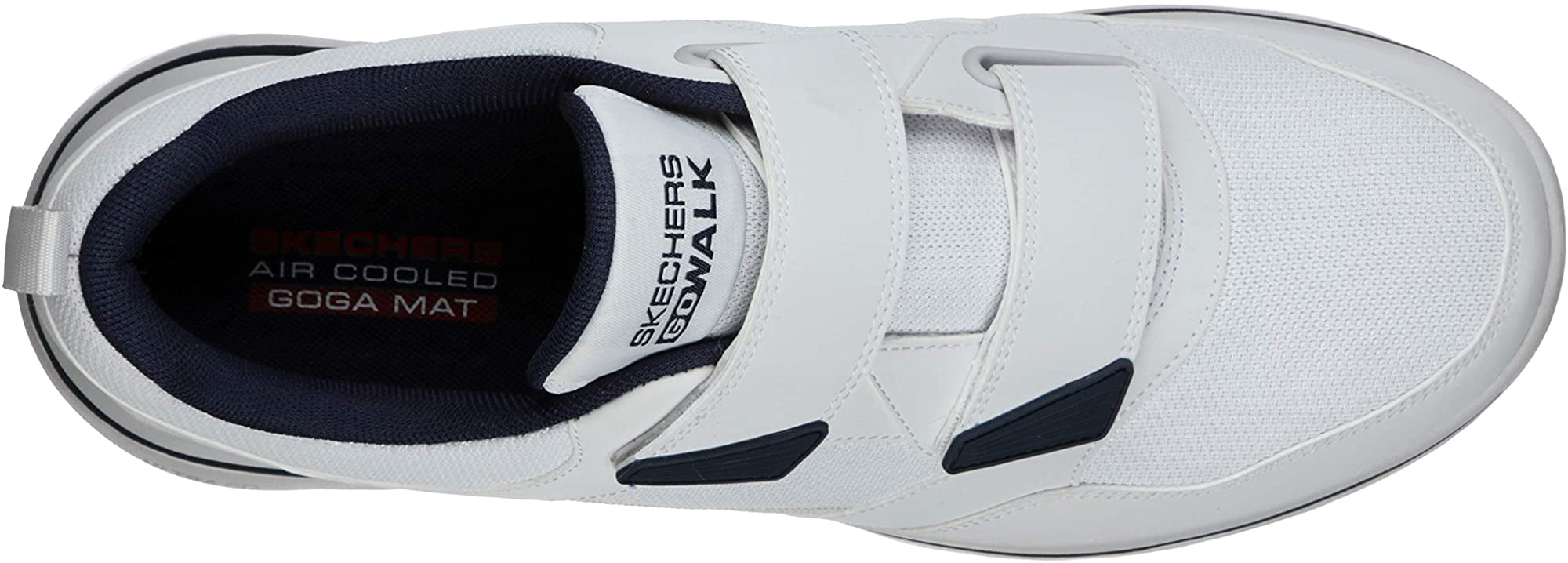 Skechers Mens Gowalk 5 Wistful-Double Velcro Athletic Mesh 