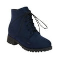 thumbnail image 2 of Babysbule Boots for Women Winter And Winter Flowers Color Matching Thick High-heeled Platform Women's Sleeve High, 2 of 4