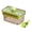 Green single layer 6, variant on NEXAVKPR Plastic Ice Maker Reusable Press Type Ice Box with Lid Ice Storage Box